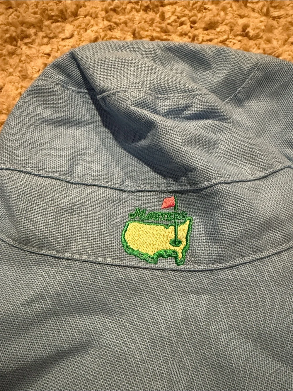 Masters Women's Blue Canvas Sun Hat
